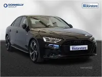 Used Audi A4 Black Edition 150 HP (110 kW) 2021 Black Sedan