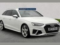 Used Audi A4 S-Line 200 HP (147 kW) 2024 White Estate
