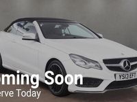 Used Mercedes E250 AMG 2013 White Cabriolet