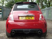 Used Abarth 500C 2015 Red Cabriolet