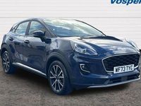Used Ford Puma Titanium 125 HP (91 kW) 2023 Blue SUV