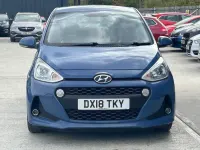 Used Hyundai i10 Premium 87 HP (63 kW) 2018 Blue Hatchback