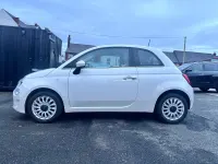 Used Fiat 500 Lounge 69 HP (50 kW) 2017 White Hatchback