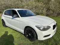 Used BMW 118 Sport Line 2013 White Hatchback