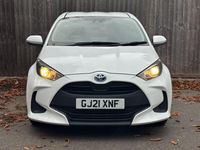Used Toyota Yaris Hybrid 2021 White Hatchback