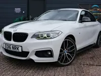 Used BMW 220 M Sport 190 HP (139 kW) 2016 White Coupe