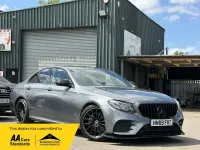 Used Mercedes E220 AMG line 194 HP (142 kW) 2019 Grey Sedan