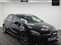 Used Mercedes A200 AMG line 2017 Black Hatchback