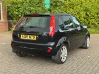 Gebraucht Ford Fiesta Zetec 2008 Schwarz Kleinwagen