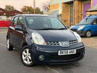 Used Nissan Note Acenta 88 HP (64 kW) 2008 Blue MPV
