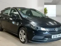 Used Vauxhall Astra S 110 HP (80 kW) 2016 Black Hatchback