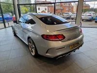Begagnad Mercedes C63 AMG Premium 510 HK (375 kW) 2017 Silver Sportkupé