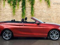 Usado BMW 218 Sport Line 136 HP (100 kW) 2020 Laranja Cabrios