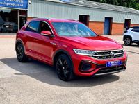 Used VW T-Roc R-line 150 HP (110 kW) 2022 Red SUV