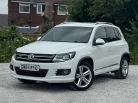 Used VW Tiguan R-line Edition 150 HP (110 kW) 2015 White SUV