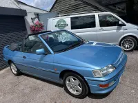 Used Ford Escort Cabriolet Convertible 130 HP (95 kW) 1992 Blue Cabriolet