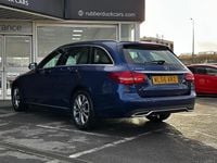 Used Mercedes C200 136 HP (100 kW) 2016 Blue Estate