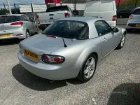 Used Mazda MX5 126 HP (92 kW) 2007 Silver Cabriolet