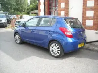 Used Hyundai i20 Style 99 HP (72 kW) 2009 Blue Hatchback