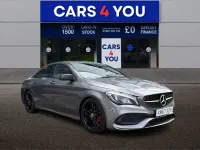Used Mercedes CLA220 AMG line 177 HP (130 kW) 2018 Grey Sedan
