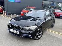 Used BMW 118 Sport Line 134 HP (98 kW) 2019 Black Hatchback