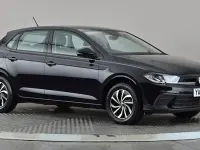 Used VW Polo Life 95 HP (69 kW) 2024 Black Hatchback