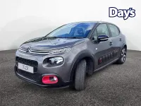 Used Citroën C3 PureTech 82 HP (60 kW) 2018 Grey Hatchback