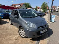 Used Nissan Micra Acenta 80 HP (58 kW) 2011 Grey Hatchback