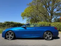 Used BMW 650 Cabriolet M Sport 450 HP (330 kW) 2017 Blue Cabriolet