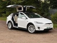 Used Tesla Model X 244 kW (333 HP) 2018 White SUV