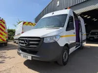 Used Mercedes Sprinter Progressive 161 HP (118 kW) 2021 White Van
