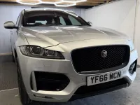 Second-hand Jaguar F-Pace R-Sport 180 CP (132 kW) 2016 Argintiu SUV
