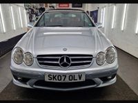 Used Mercedes CLK200 161 HP (118 kW) 2007 Silver Cabriolet