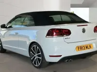 Used VW Golf Cabriolet GT 140 HP (102 kW) 2013 White Cabriolet