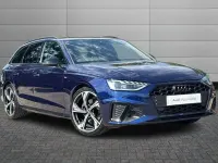 Used Audi A4 Black Edition 148 HP (108 kW) 2022 Blue Estate