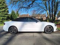 Begagnad Audi A5 Cabriolet S-Line 2015 Vit Cab