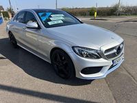 Usado Mercedes C250 AMG line 204 HP (150 kW) 2014 Prateado Sedan