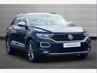Used VW T-Roc Design 150 HP (110 kW) 2018 Blue SUV