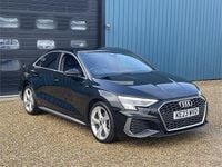 Used Audi A3 S-Line 110 HP (80 kW) 2023 Black Sedan