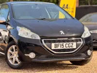 Used Peugeot 208 Style 2015 Black Hatchback
