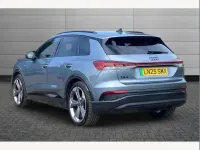 Used Audi Q4 e-tron Advanced 210 kW (286 HP) 2025 Geyser blue SUV