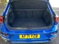 Used VW T-Roc R-line 150 HP (110 kW) 2021 Blue SUV