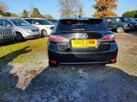 Used Lexus CT200h Sport Line 135 HP (99 kW) 2012 Black Hatchback