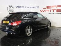 Used Mercedes CLA180 Shooting Brake AMG line 122 HP (89 kW) 2018 Black Estate