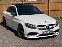 Used Mercedes C63 AMG Premium 2016 White Sedan