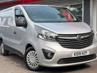 Used Vauxhall Vivaro Sportive 120 HP (88 kW) 2019 Silver MPV