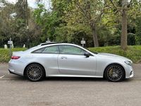 Used Mercedes E220 AMG Line Premium 2018 Silver Coupe