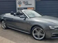 Used Audi A5 Cabriolet S-Line 2014 Grey Cabriolet