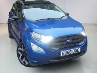 Used Ford Ecosport ST-Line 140 HP (102 kW) 2018 Blue SUV