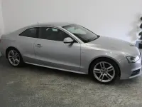Used Audi A5 S-Line 177 HP (130 kW) 2014 Silver Coupe